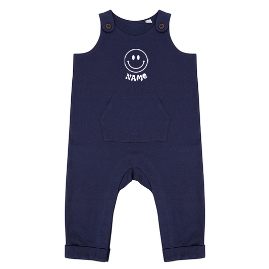 Infant Dungarees - Smiley