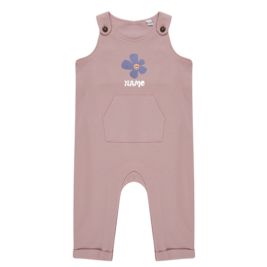 Infant Dungarees - Happy Flower